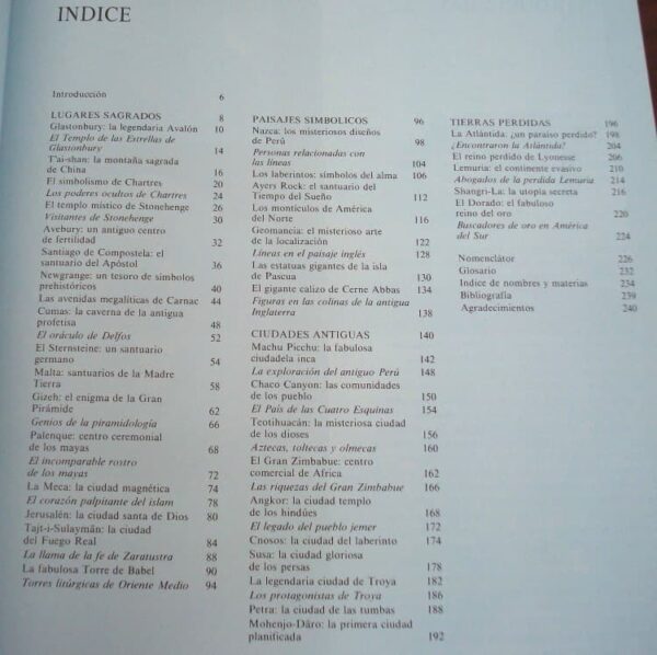 Atlas de lugares misteriosos. Círculo de Lectores, 1989 - Imagen 3