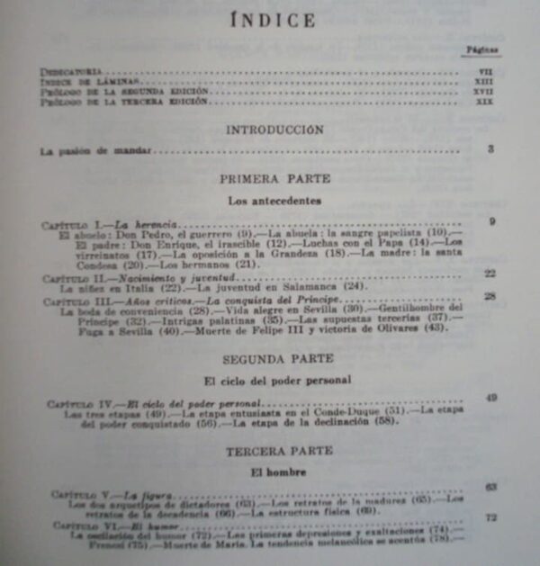 El Conde-Duque de Olivares: La pasión de mandar. Gregorio Marañón, 1972 - Imagen 2